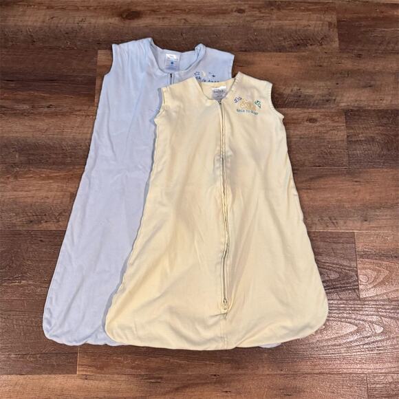 Halo SleepSack Wearable Blanket 6-12M Yellow 12-18M Blue Baby Infant Bottom Zip - Picture 1 of 7